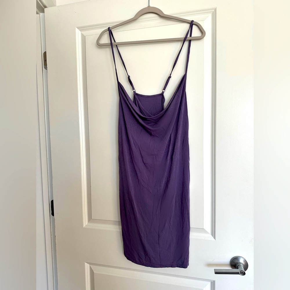 ADORE ME purple dress spaghetti straps